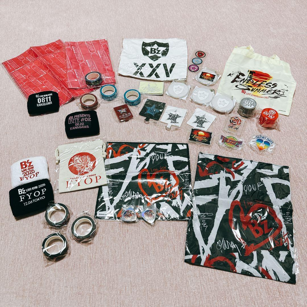 B'z銀テ ガチャ カップ 限定品 会報 グリーティング 記念品 FYOP