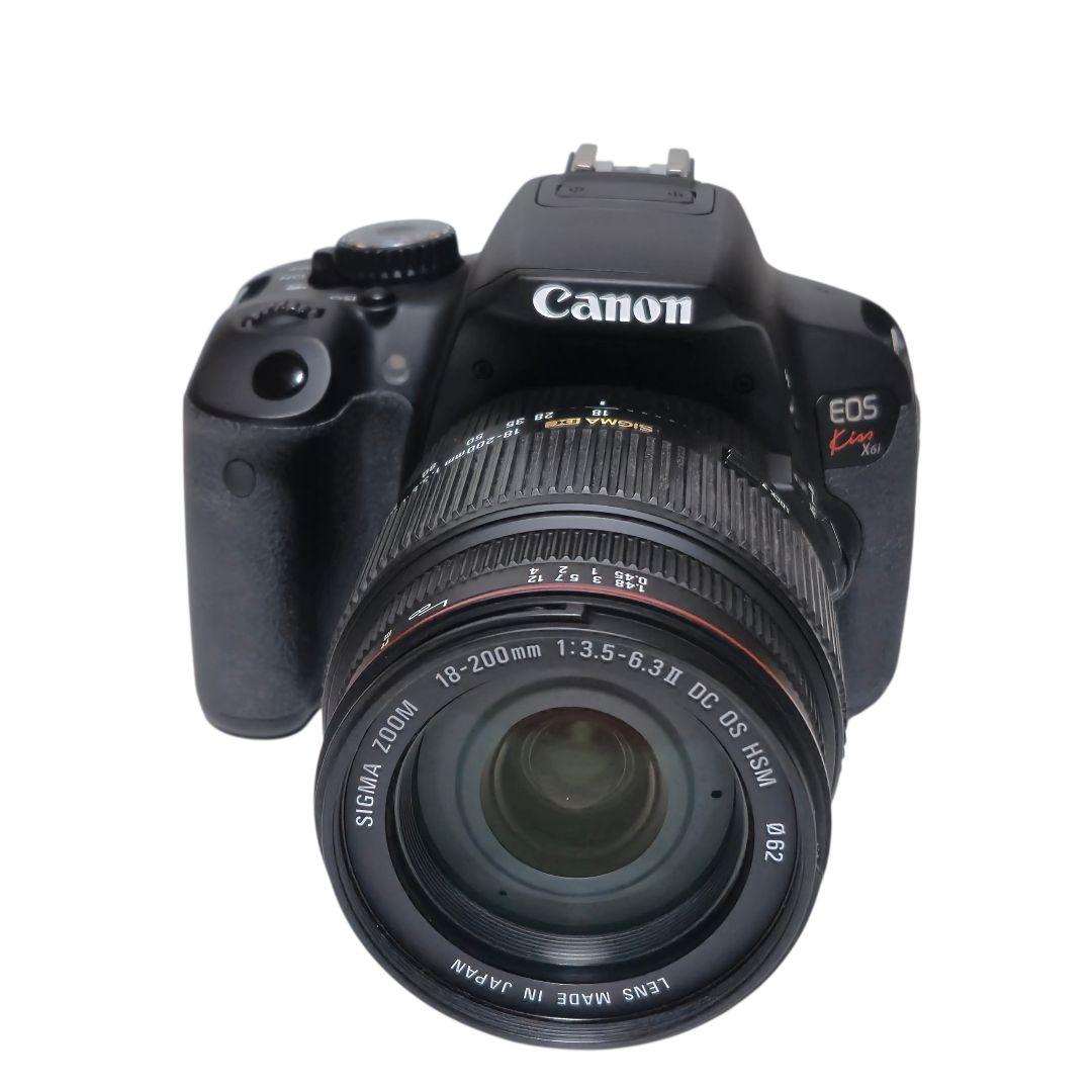 Canon EOS Kiss X6i 本体 SIGMA18-200レンズ