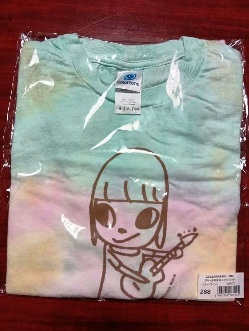 新品 奈良美智✕荒吐2025 　タイダイ半袖Tシャツ