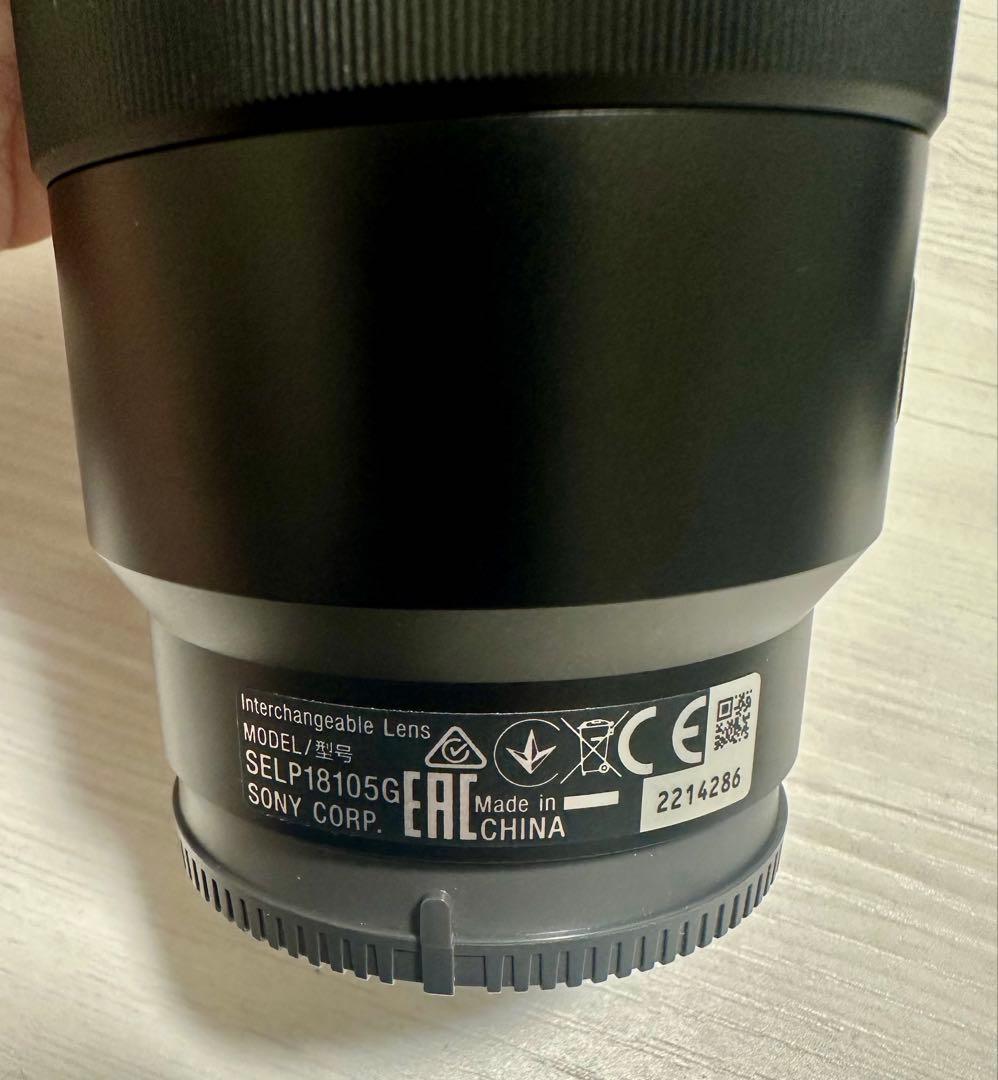 【美品】ソニーSONY E PZ 18-105mm F4 G OSS レンズ