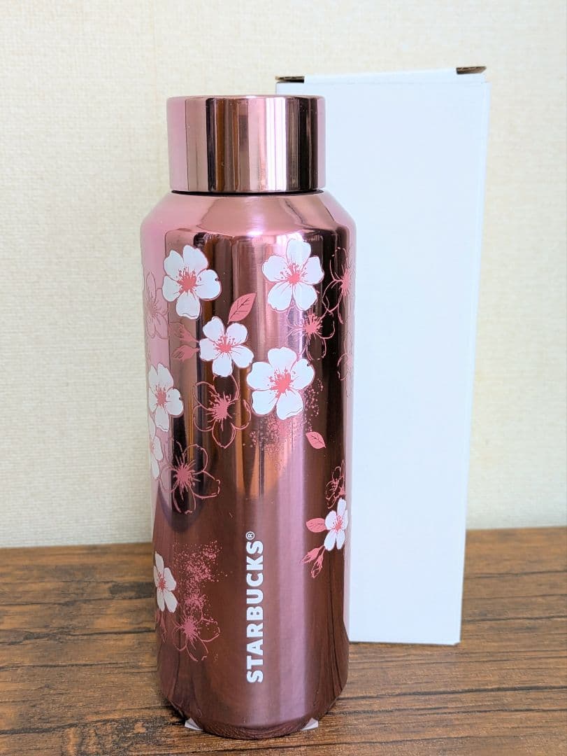 スタバステンレスボトル桜2026