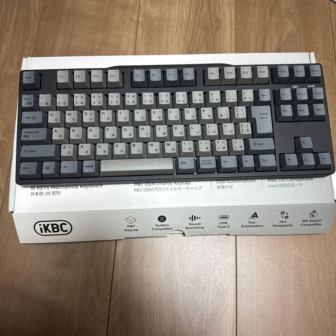 iKBC CD87 メカニカルキーボード 91キー