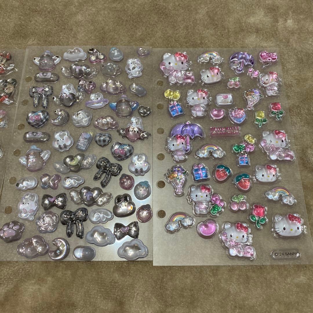 ボンボンドロップシール　ぷっくりシール　まとめ売り