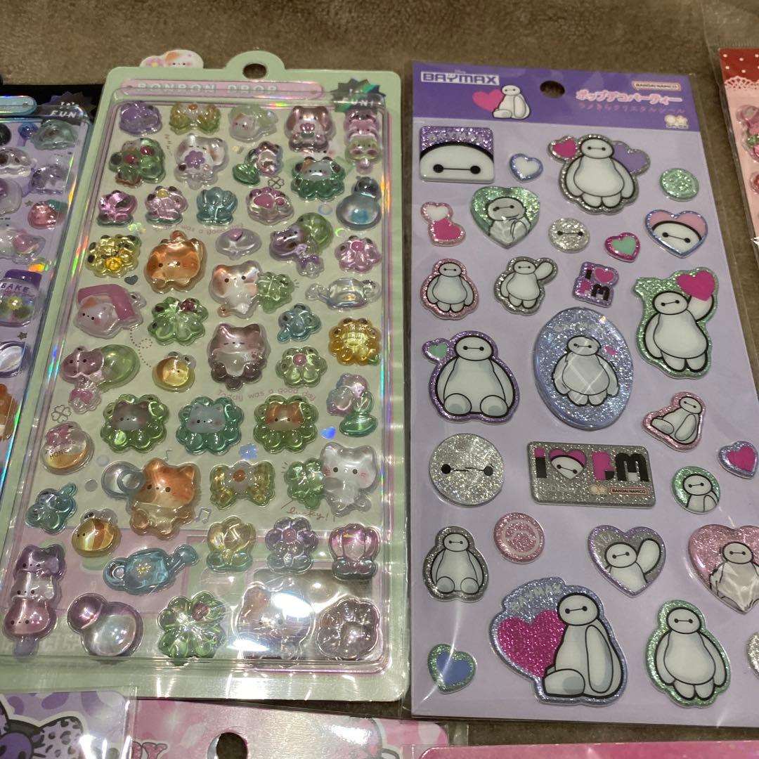 ボンボンドロップシール　ぷっくりシール　まとめ売り