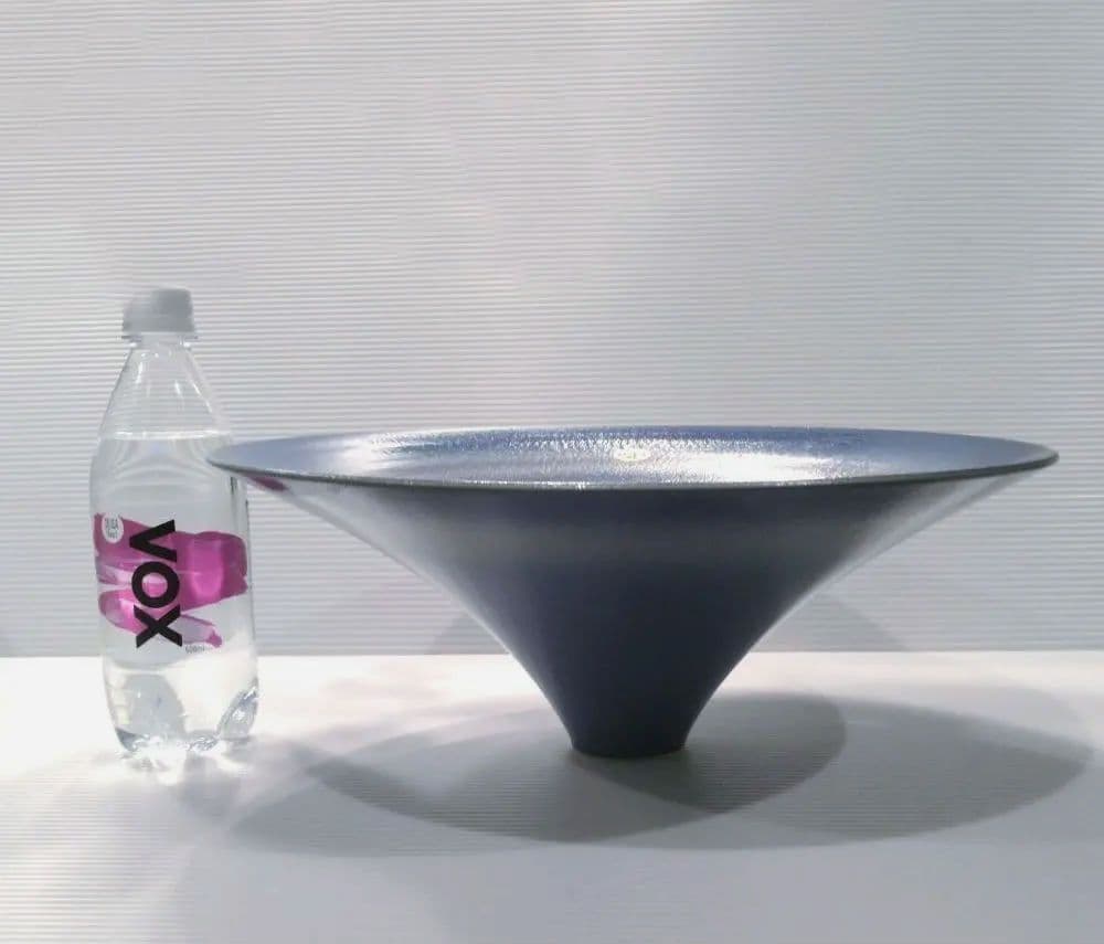 信楽焼 兼山 兼山窯 花器 水盤 立花 生け花 華道 池坊 草月 自由花 ブルー