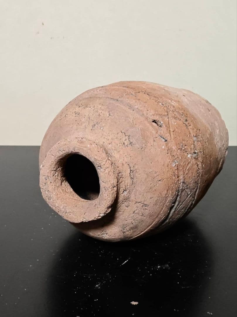 古信楽檜垣文蹲る　六古窯　古美術　花呼ぶ器　室町時代