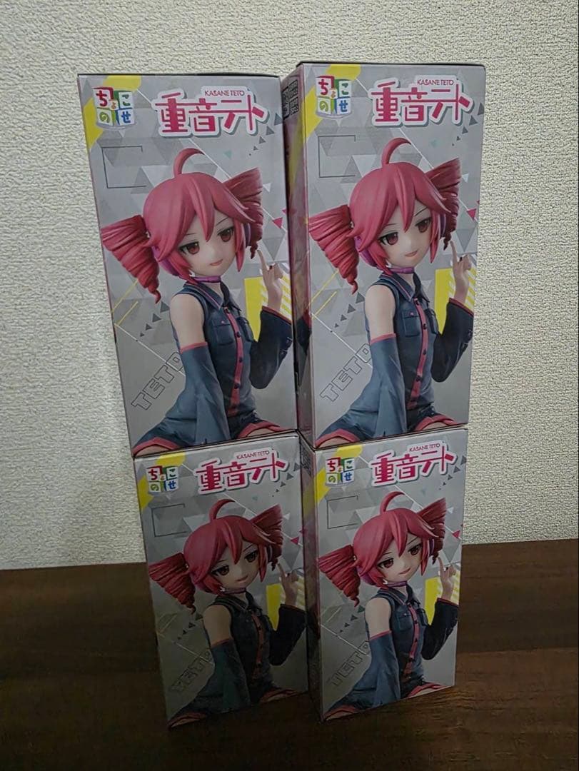重音テト ちょこのせプレミアム　フィギュア 4体セット