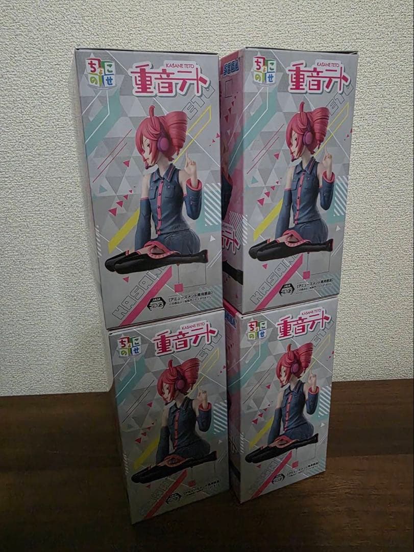 重音テト ちょこのせプレミアム　フィギュア 4体セット