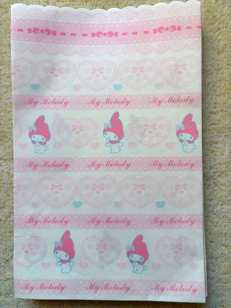 My Melody メモ用紙セット レア レトロ