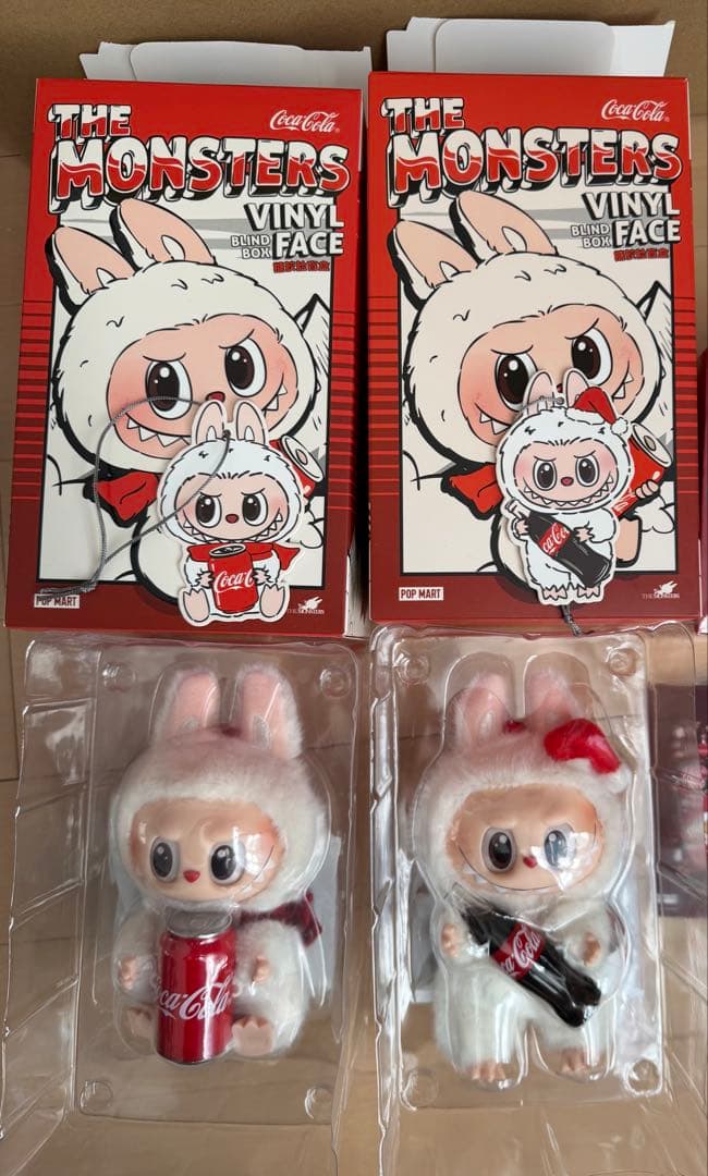 [新品未使用品]POPMART コカコーラ ラブブ ビンと缶セット