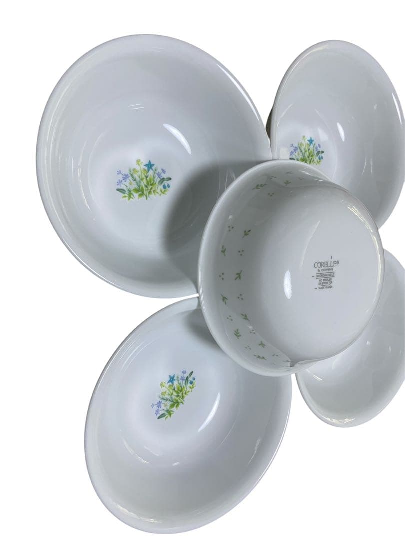 新品未使用 CORELLE コレール 中ボウル ハーブカントリー 5枚セット