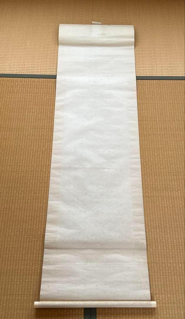 箱付き 水墨山水 掛軸 茶道具 和室 茶室 工芸品 アンティーク 書 日本