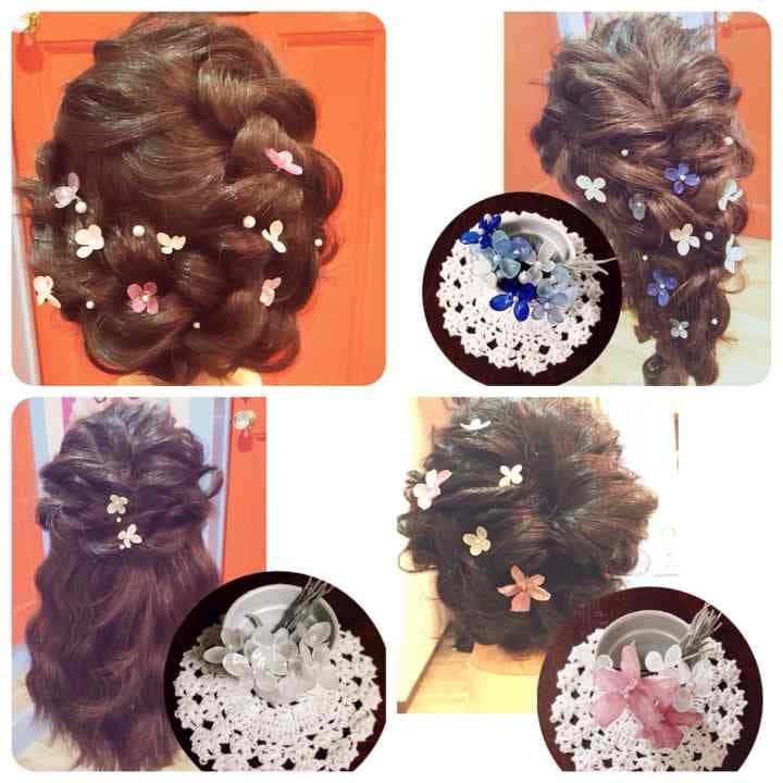 hydran様 本物フラワー1輪タイプ 髪飾り