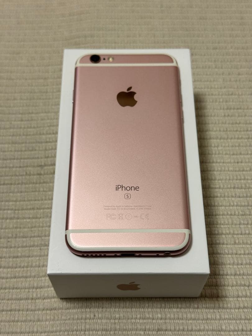 Apple iPhone 6s 本体 ローズゴールド