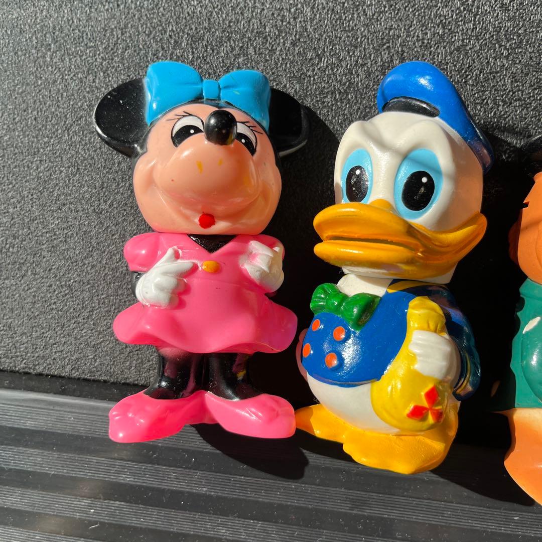 三菱銀行　ディズニーソフビ貯金箱レア