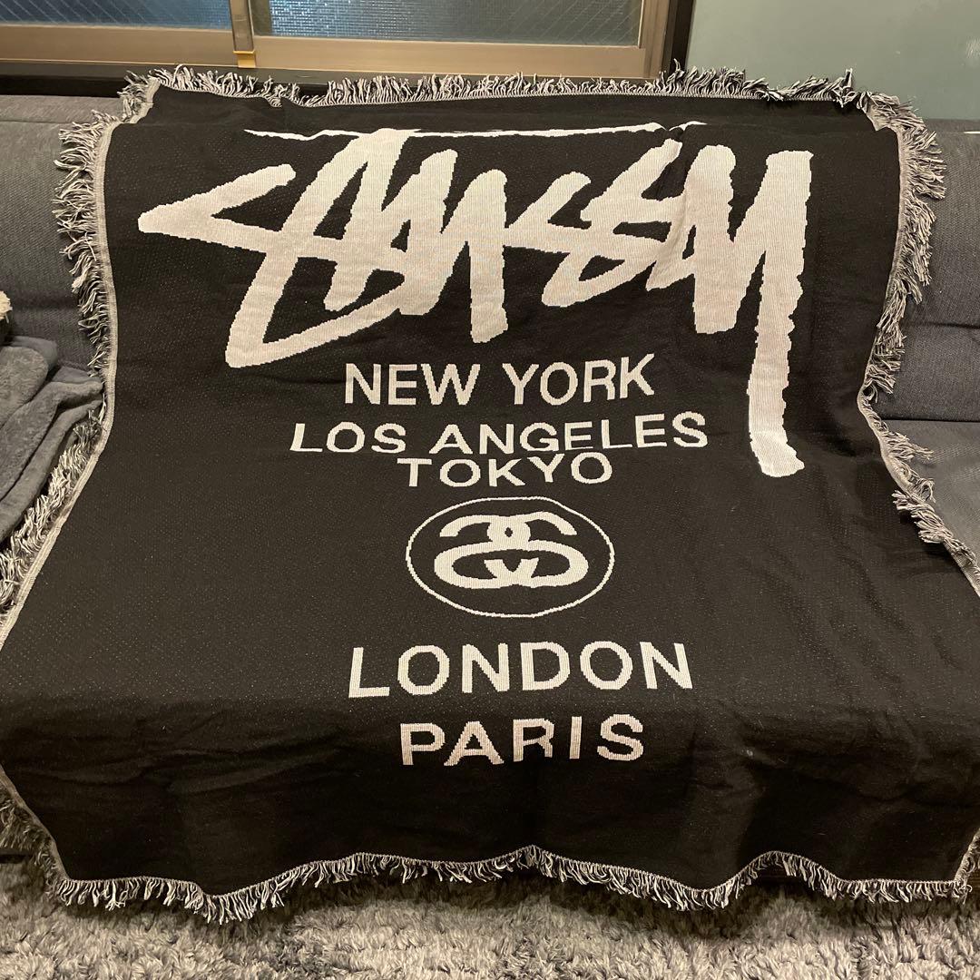 stussy ステューシー　ひざ掛け　ブランケット