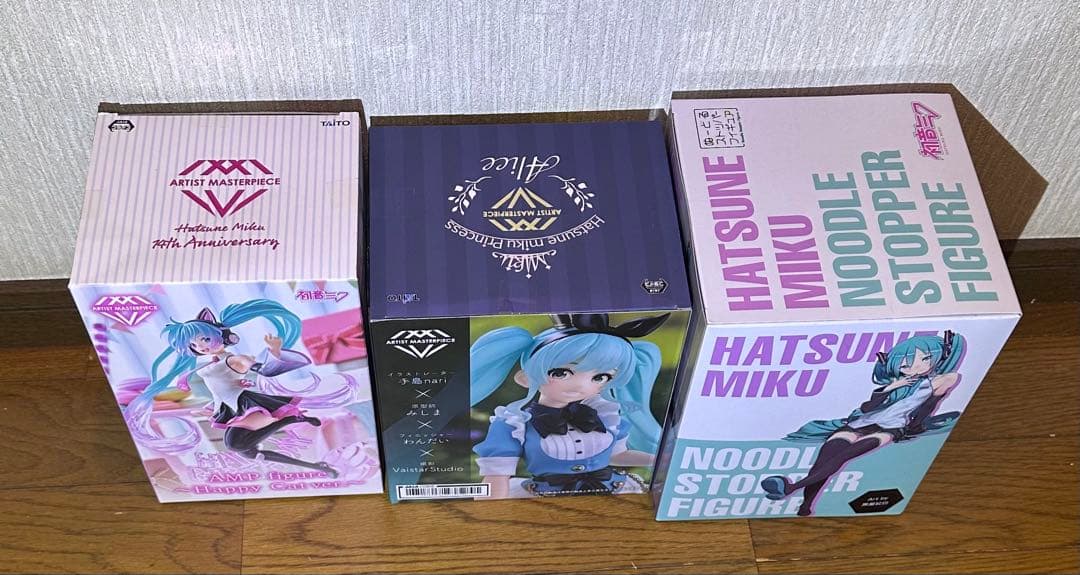 初音ミク3種セットNoodleStopperAMPArtistMas