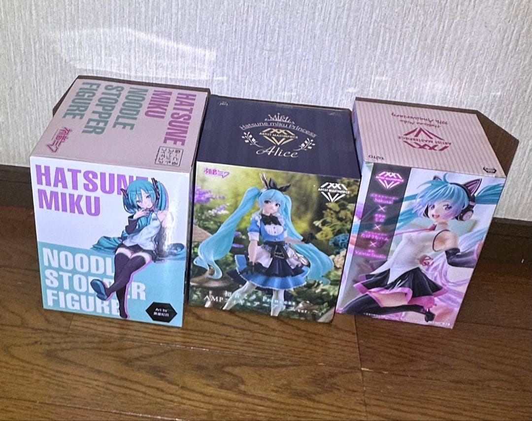 初音ミク3種セットNoodleStopperAMPArtistMas