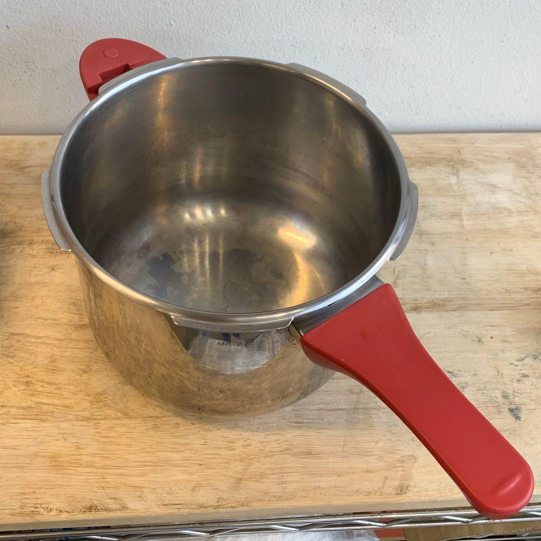 髙敏 IH 電磁調理器具 圧力鍋 ステンレス 片手鍋 MK-2 20㎝ 4.5ℓ