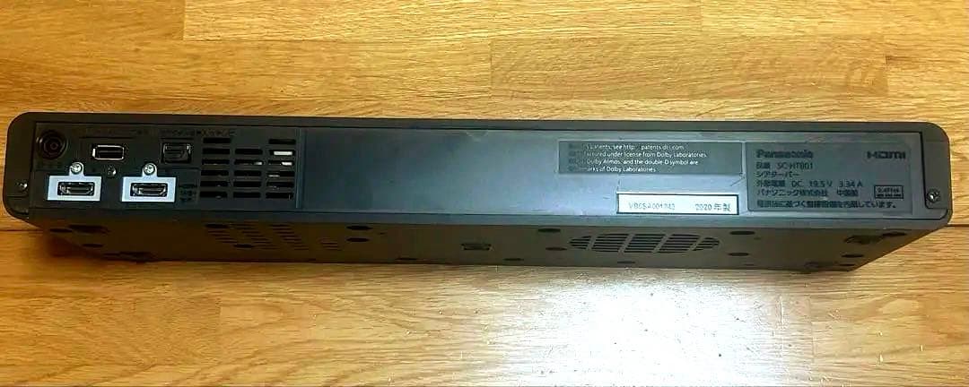Panasonic SC-HTB01 サウンドバー スピーカー