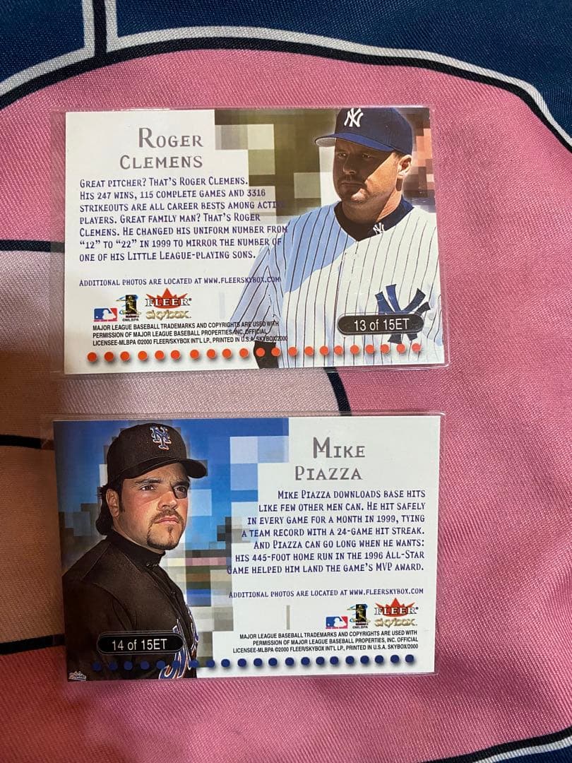 スポーツ選手 SKYBOX MLBCard E-TICKET 15/15 complete