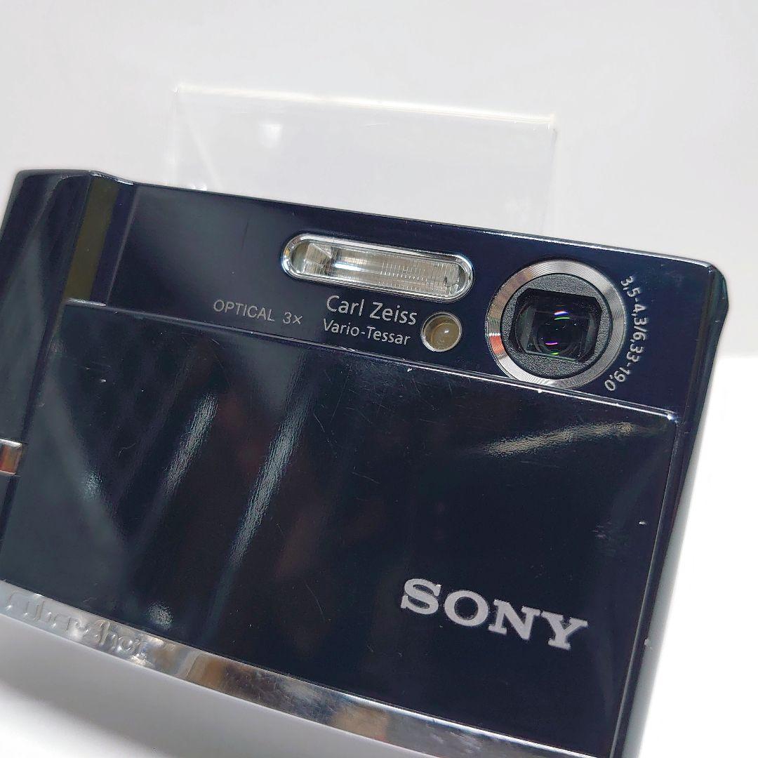 ✨稼働品✨SONY Cyber-shot DSC-T30 ブラック デジカメ