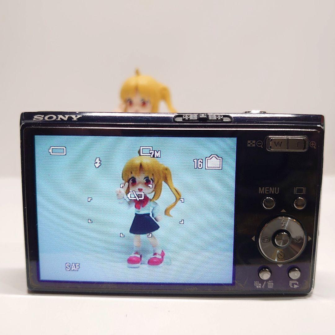 ✨稼働品✨SONY Cyber-shot DSC-T30 ブラック デジカメ