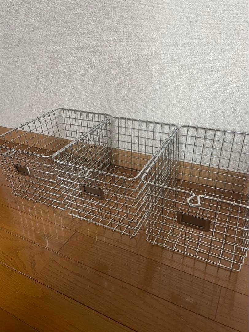 pacific furniture service ストレージバスケット 3個