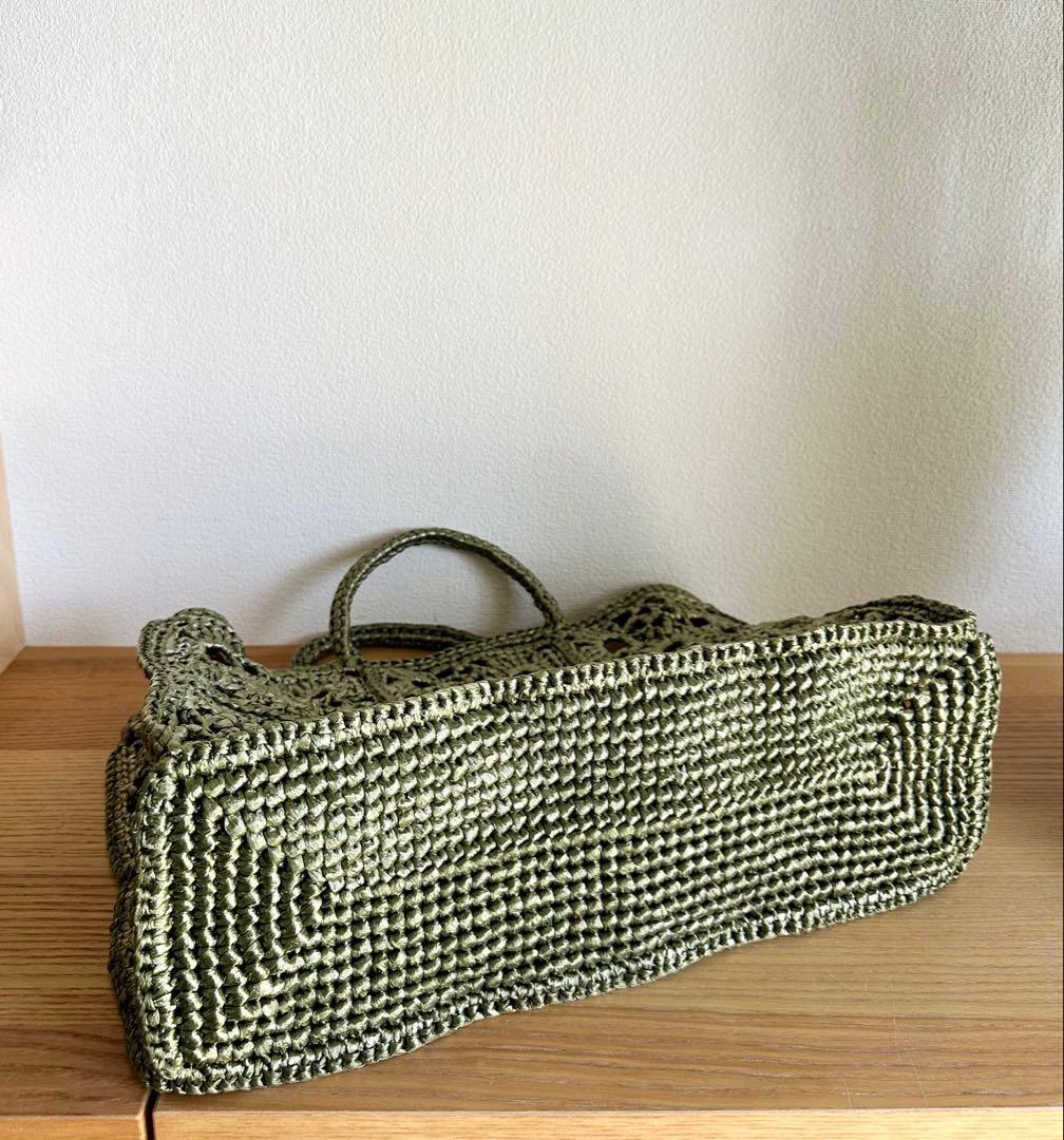 ⚲ オーダー商品 / しそ　ハンドメイド スズランテープバッグ