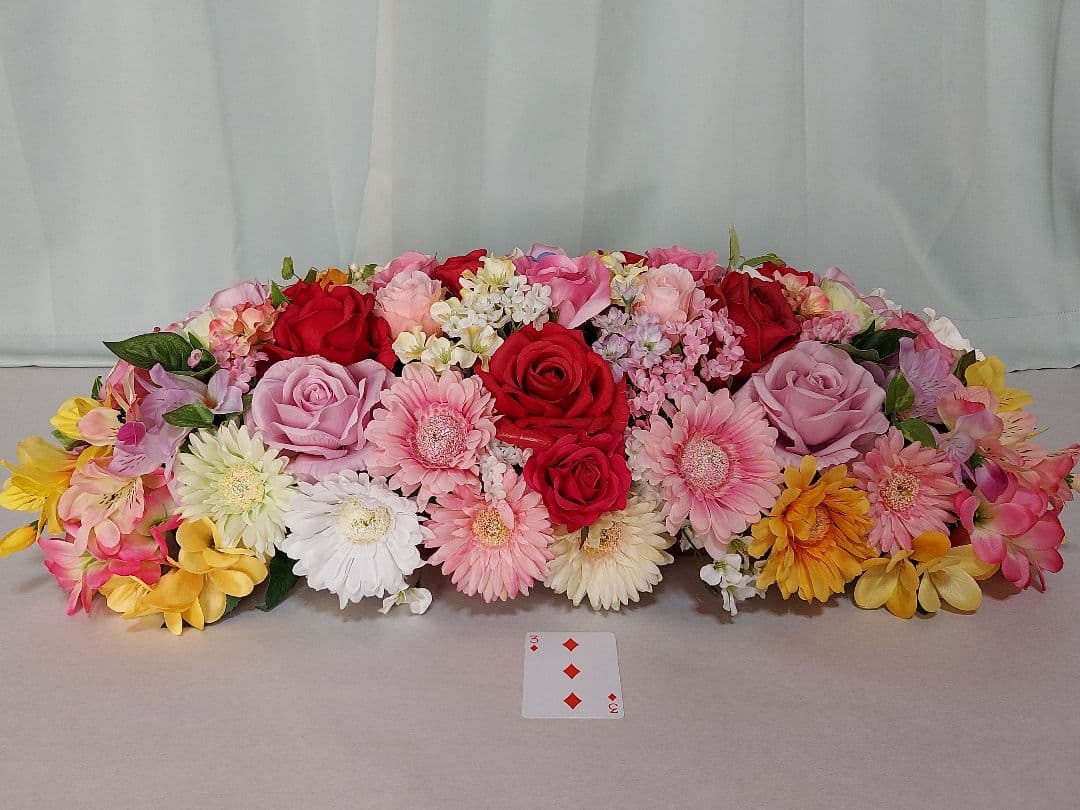 ♦️3 &♦️5 披露宴パーティにも❤️フラワーアレンジメント幅74cm×2個組