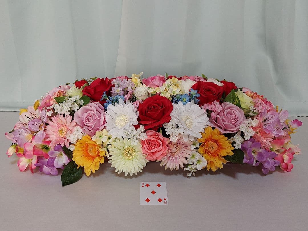 ♦️3 &♦️5 披露宴パーティにも❤️フラワーアレンジメント幅74cm×2個組