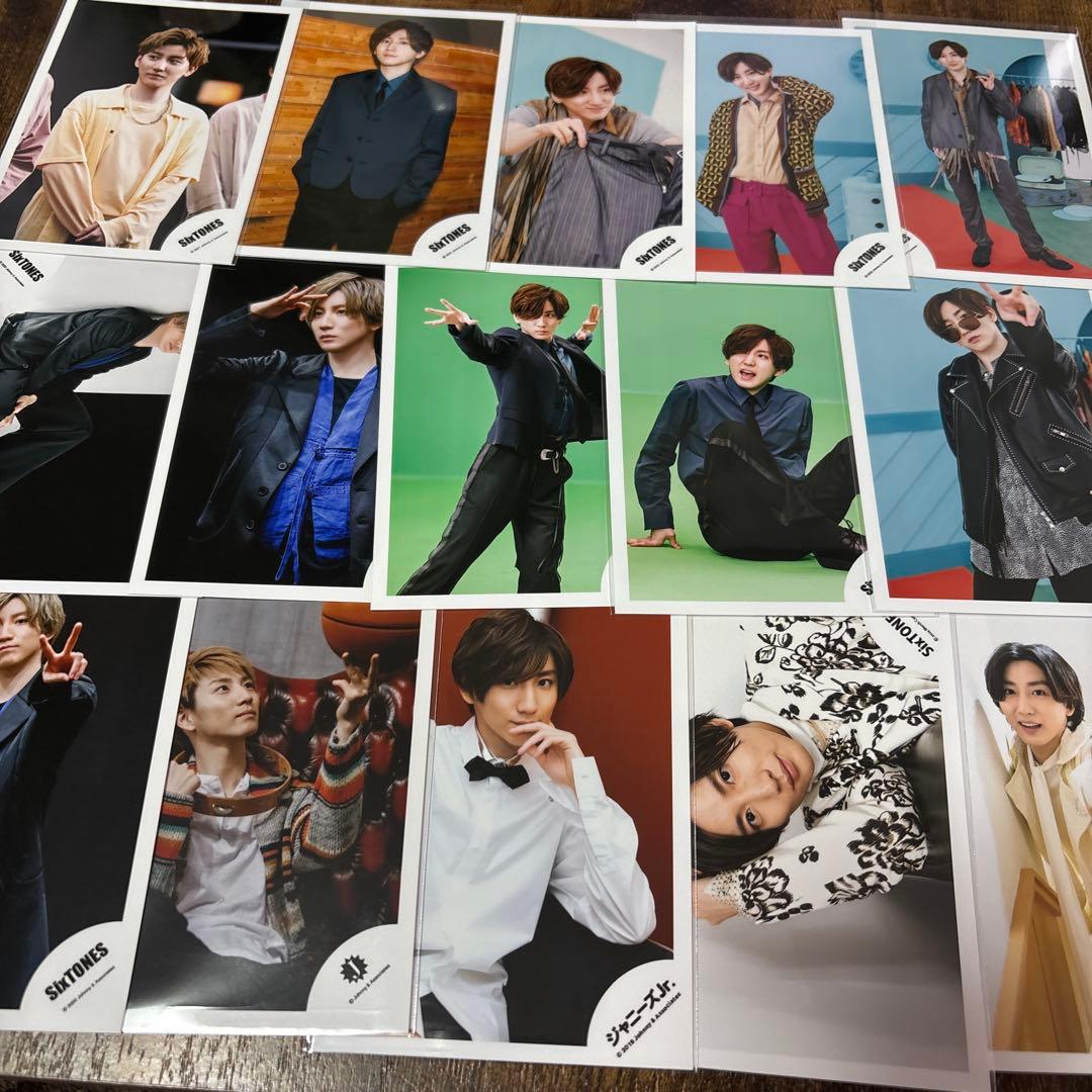 SixTONES 京本大我 公式写真 84枚 まとめ売り