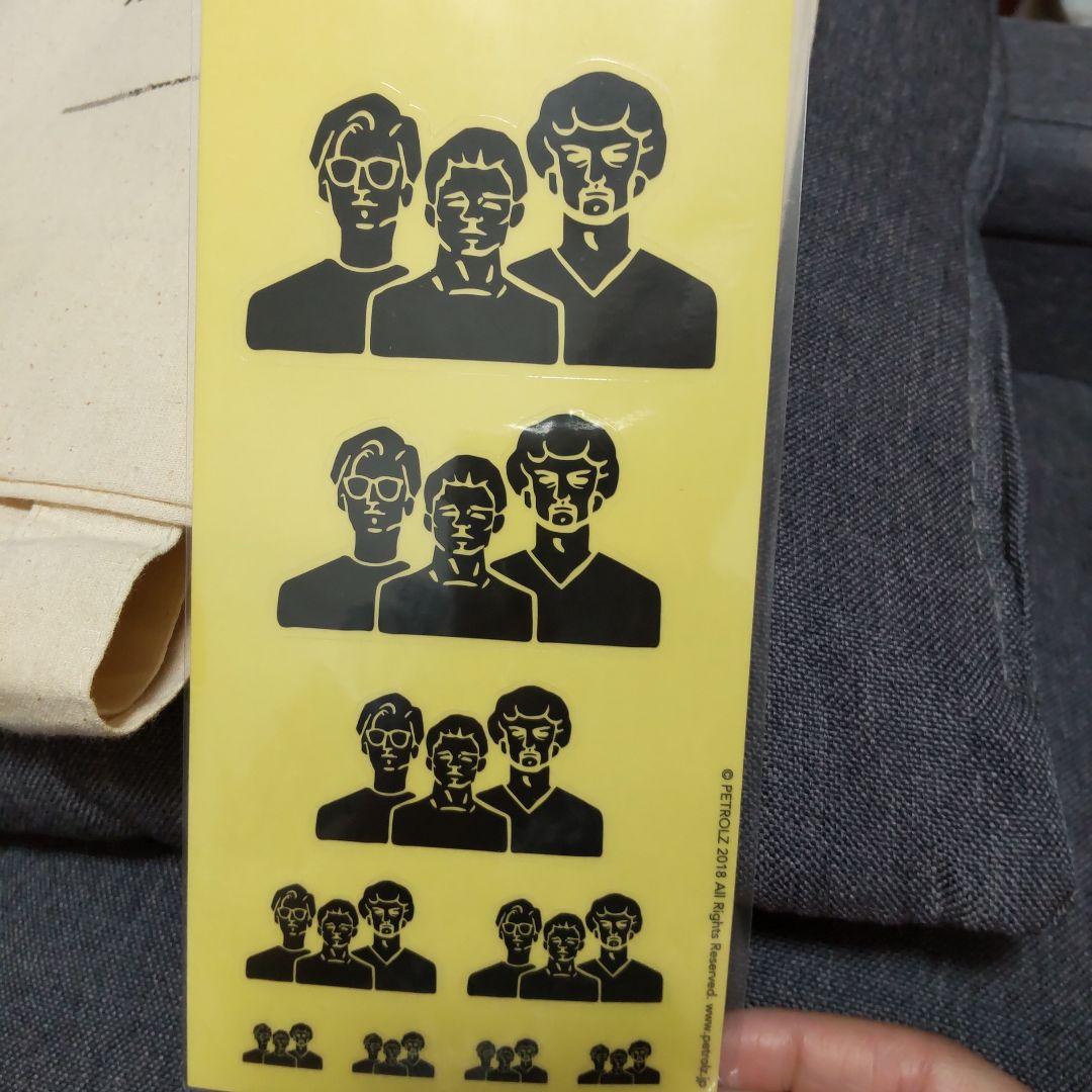 ペトロールズ Hanaaka トートバッグ ステッカ