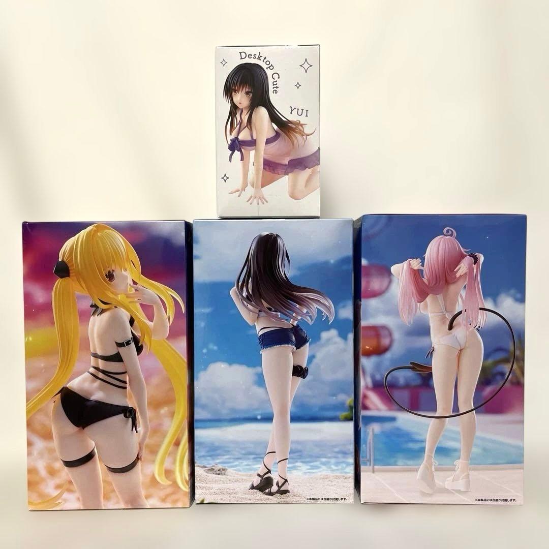 ToLOVEる とらぶる　フィギュア　４点