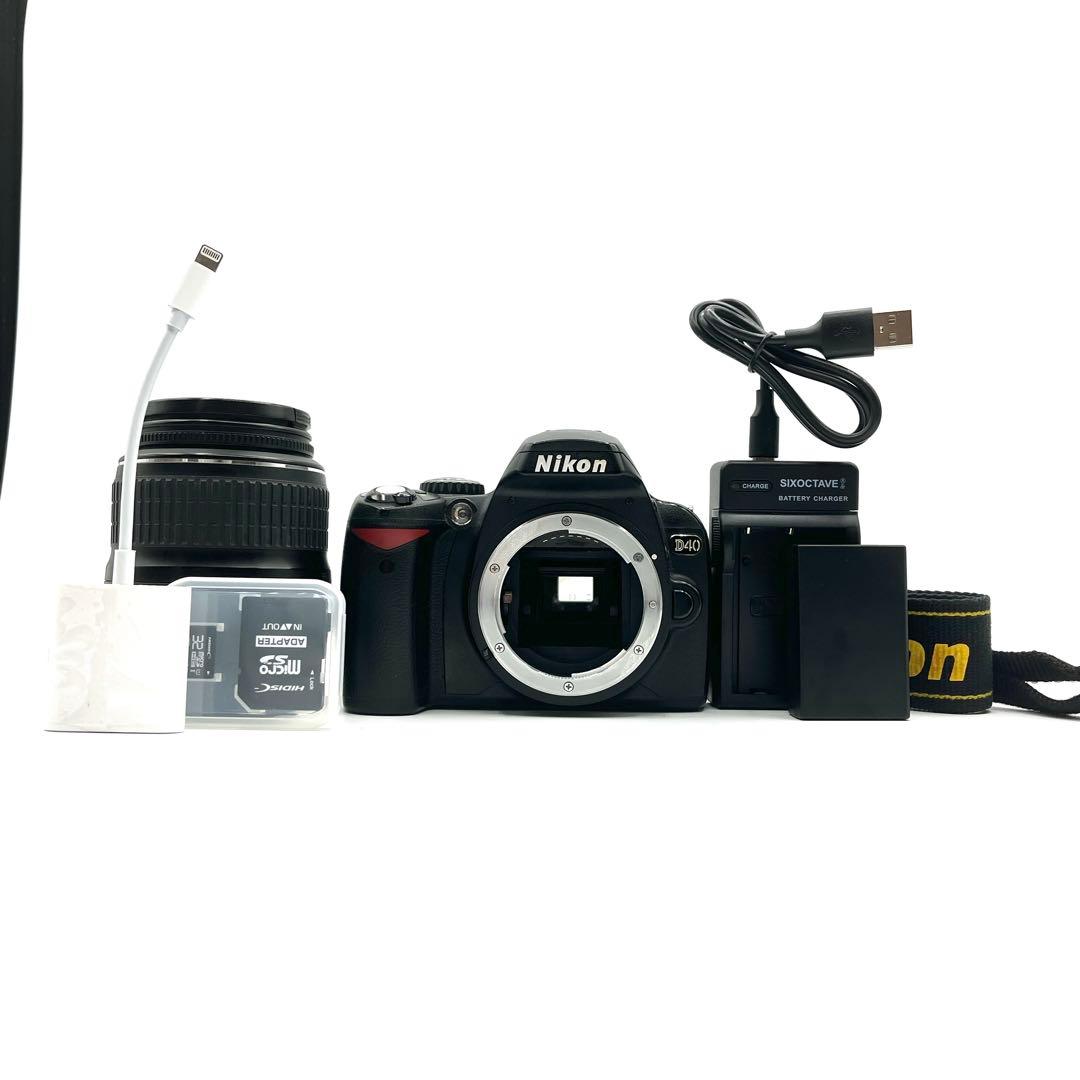 ●初心者スタートセット● Nikon D40 レンズセット