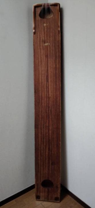 中古 お琴 筝 13絃 １３絃 油単をつけて その４