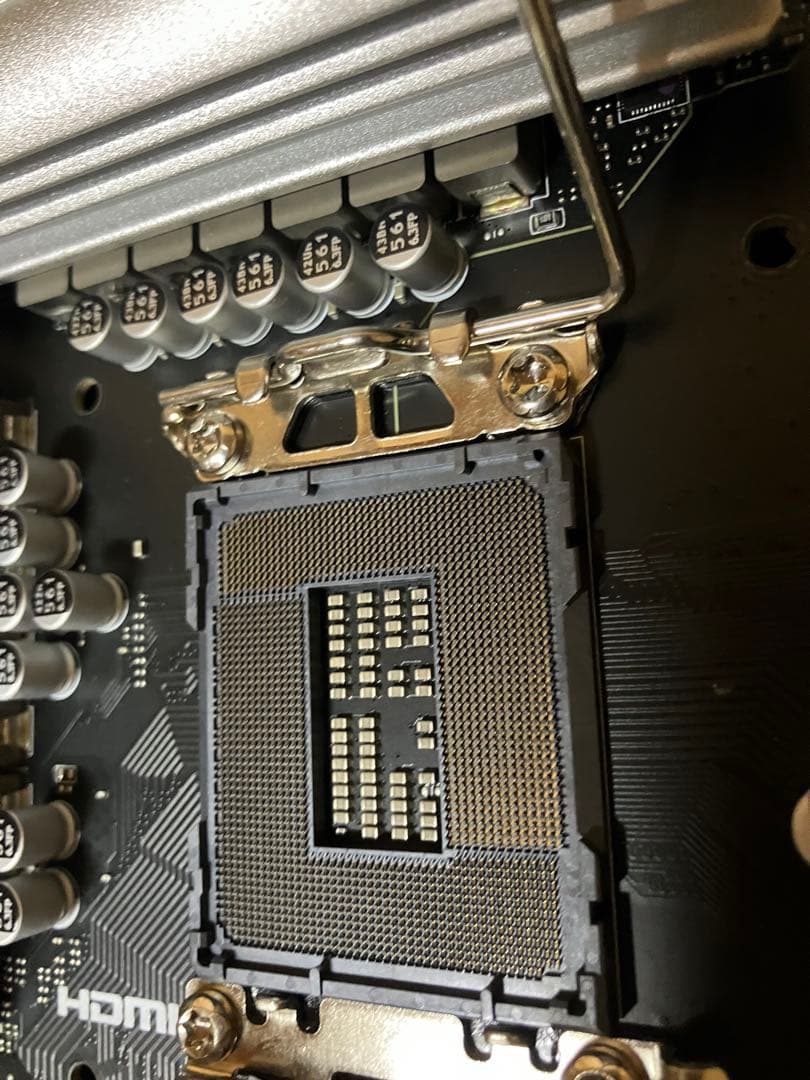 背面コネクタマザーボード MSI B760M PROJECT ZERO