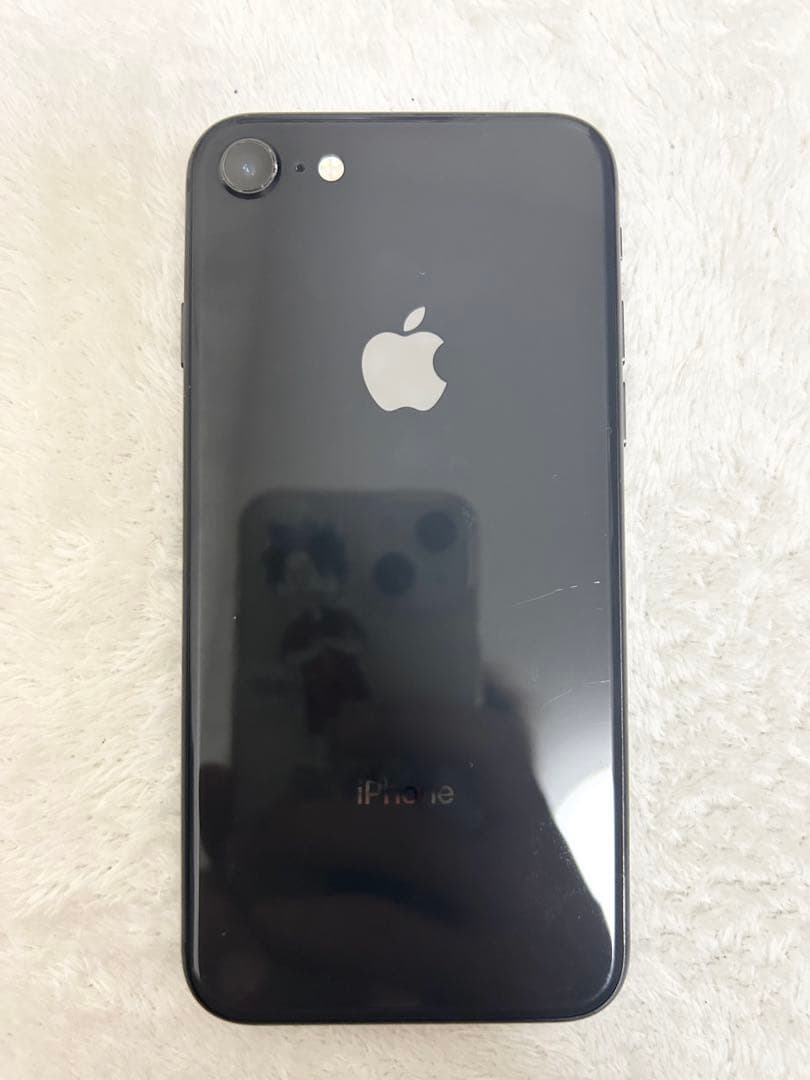 【美品】Apple iPhone 8 スペースグレイ　SIMフリー　256GB