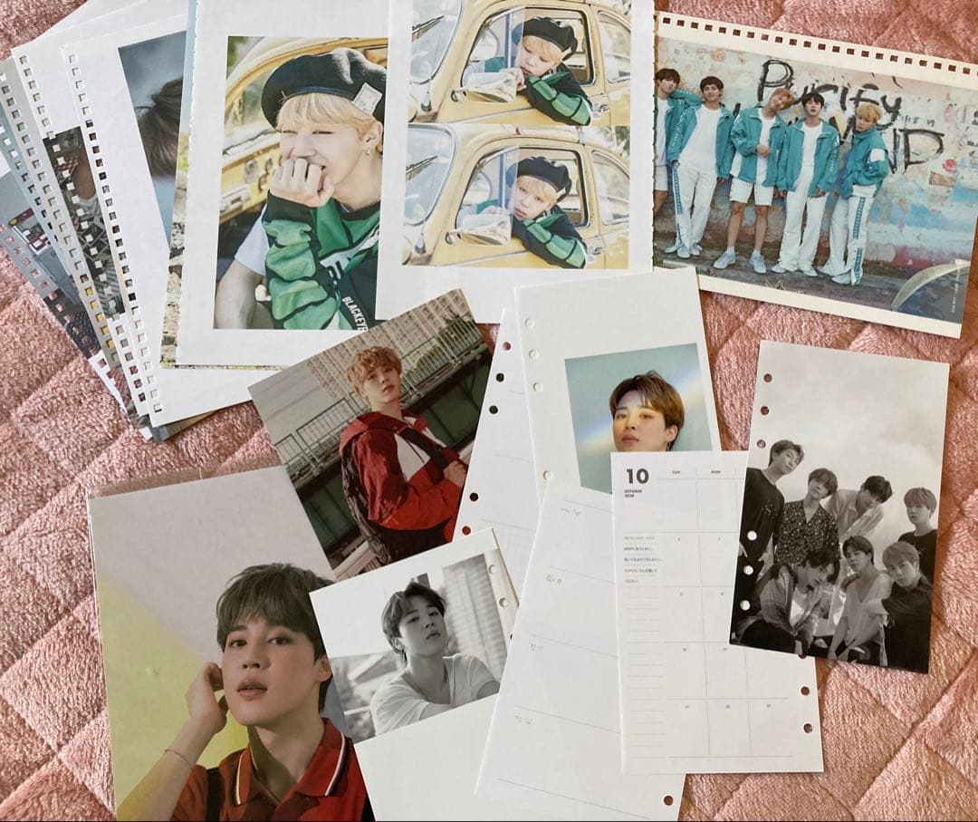 bts ジミン 色々　アーティストメイド　チミー　アクセサリー　切り抜き