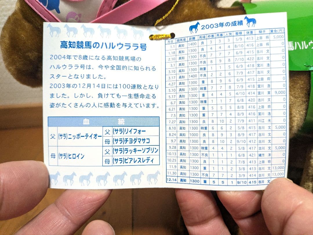 【希少】ハルウララ　セット　サラブレットコレクション　ぬいぐるみ　ウマ娘