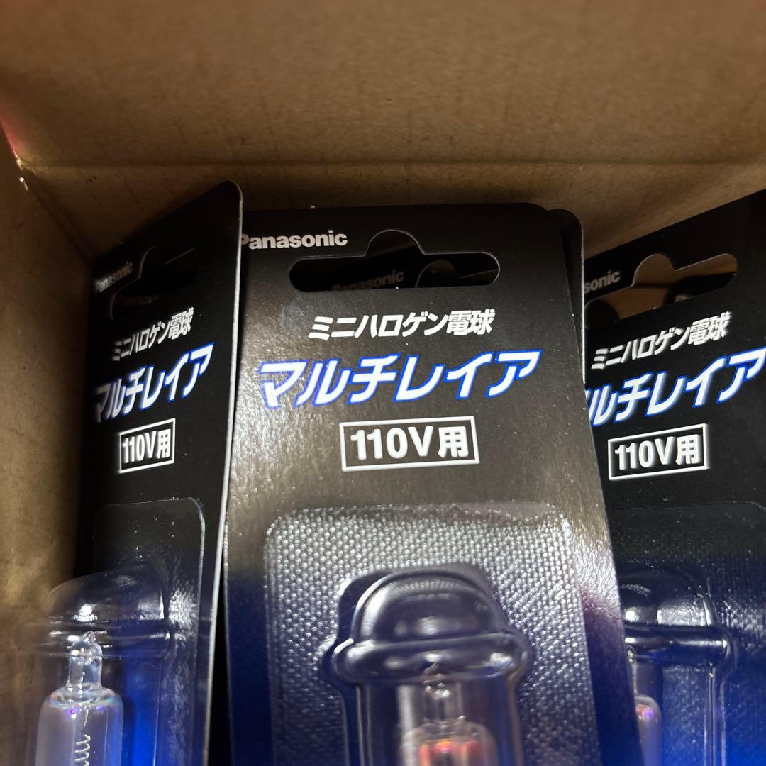 7個　Panasonic JD 110V65W-NP/E 65W電球 75形