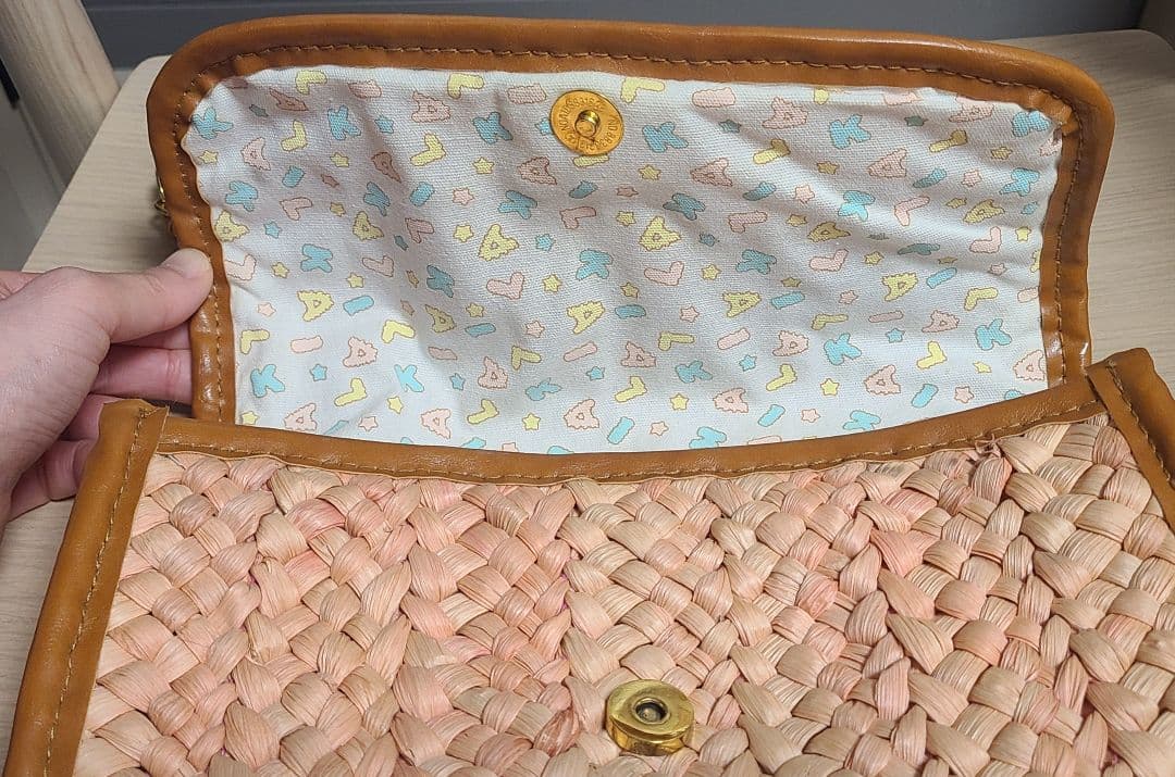 Kiki & Lala 編み込みショルダーバッグ