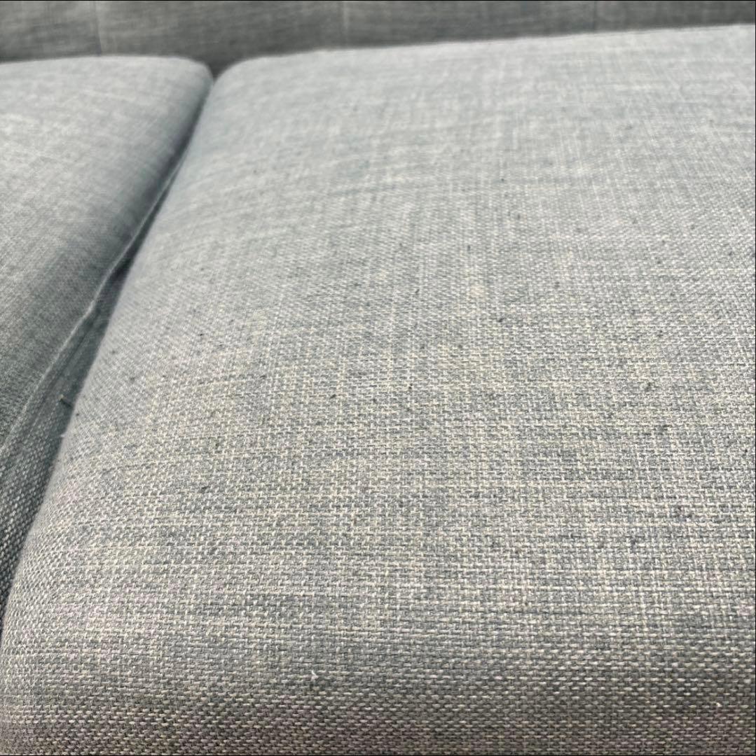 ノーチェ ボタン付きファブリックソファ