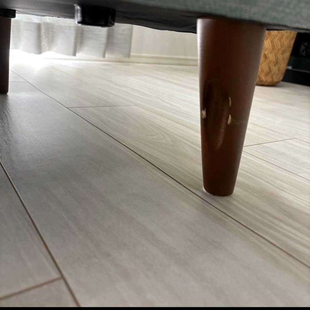 ノーチェ ボタン付きファブリックソファ