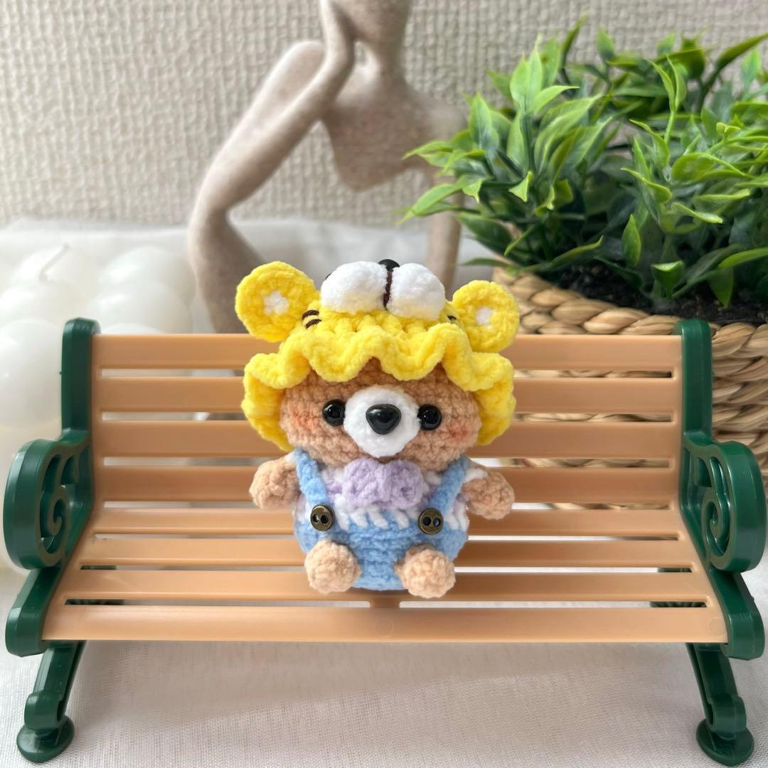 Eアカウント あみぐるみ　ぬいぐるみ　編み物　 　あひる