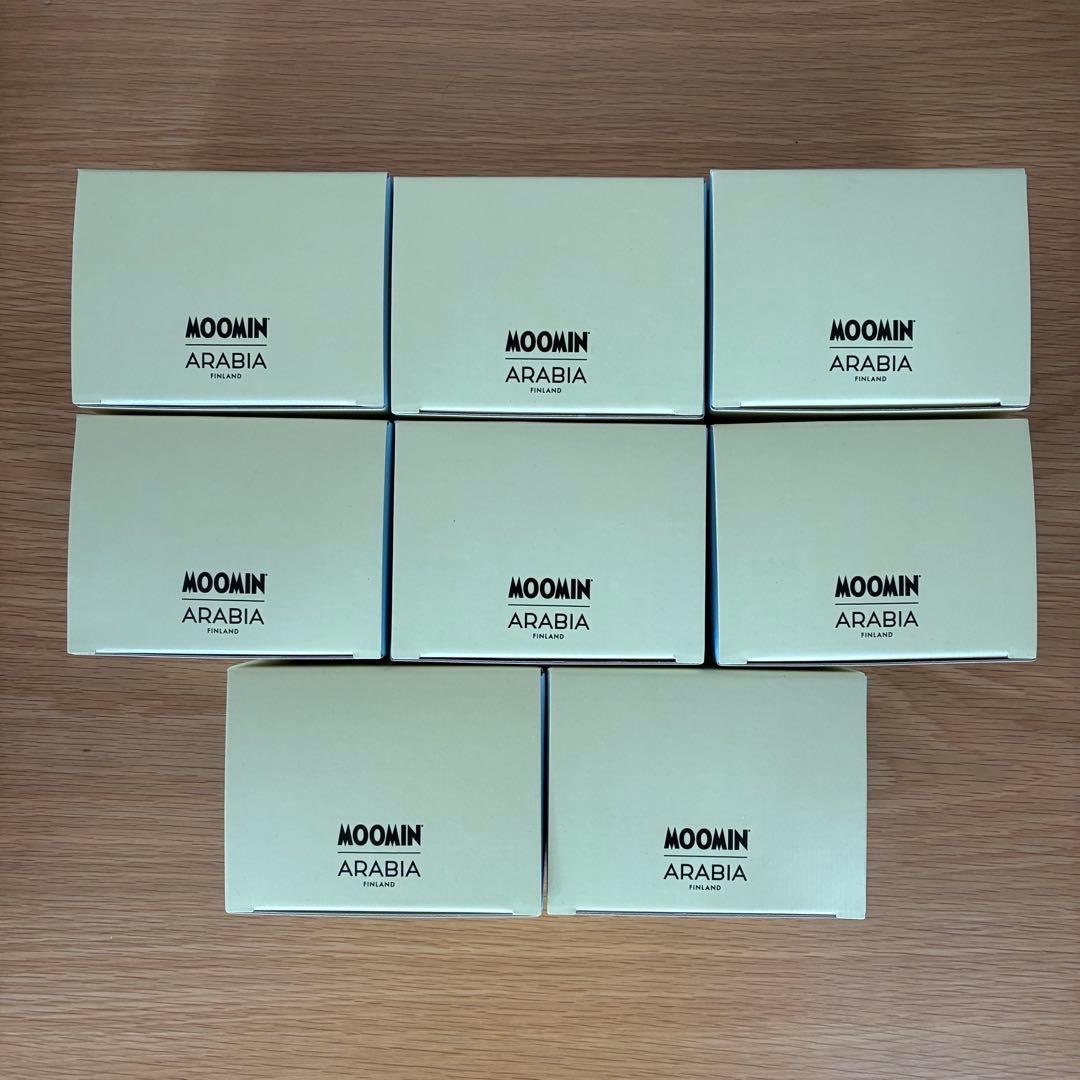 ムーミンバレーパーク限定　ARABIA ムーミンアラビア　マグカップ　8個