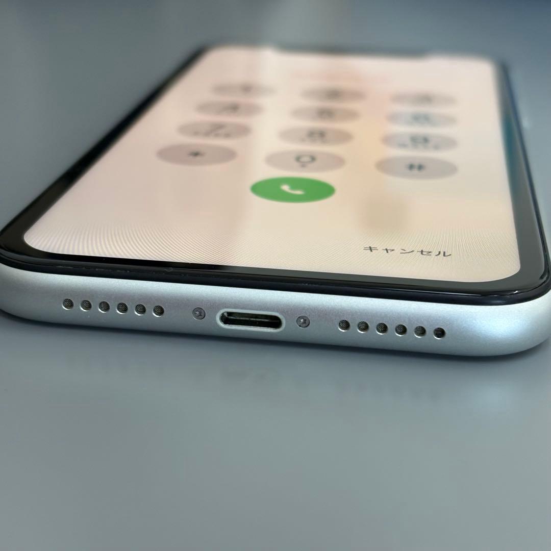 iPhoneXR 128 美品‼️フィルム２枚付‼️ 全面コーティング済‼️ 100%