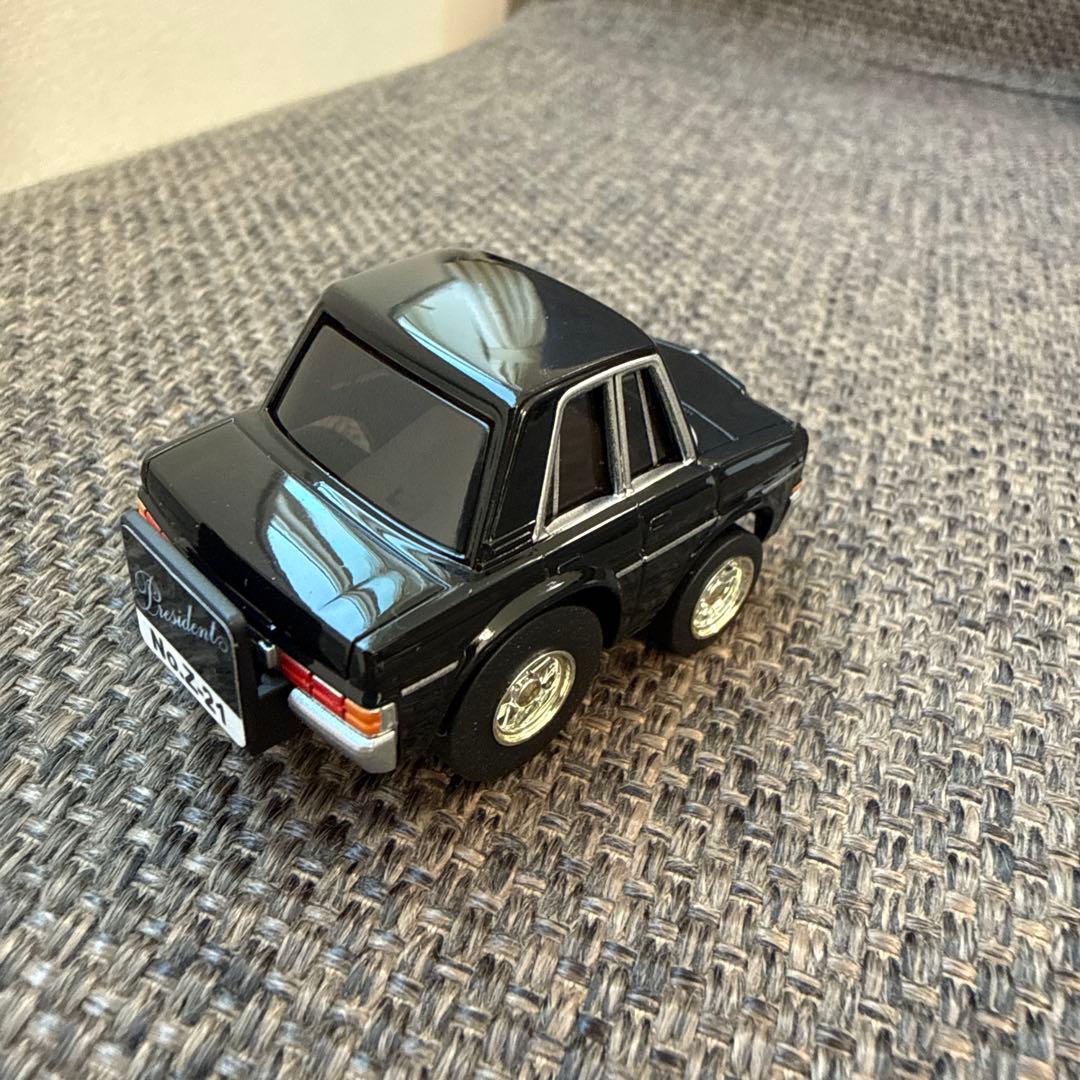 【美品】チョロQ Zero 日産プレジデント銀・黒・エンジ（箱なし）3台セット