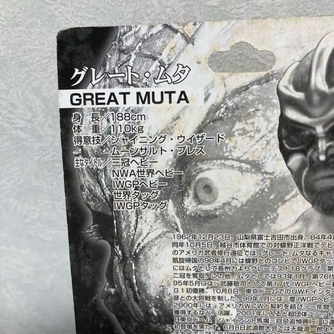 プロレス フィギュア　4体セット　蝶野正洋 武藤敬司 グレート・ムタ