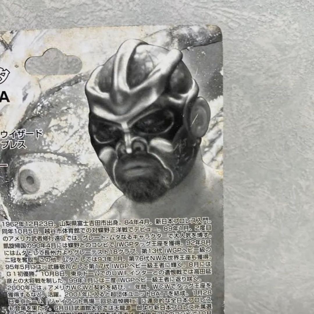 プロレス フィギュア　4体セット　蝶野正洋 武藤敬司 グレート・ムタ